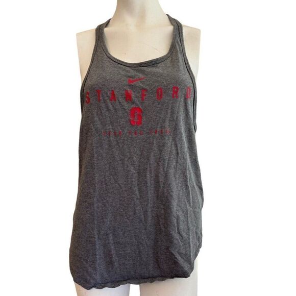 Stanford University Ladies Small Tank Top Racerback Fear The Tree Athletic Shirt - Picture 1 of 6